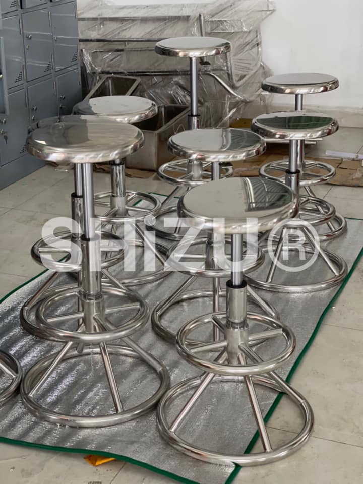 Ghe inox phong sach SHiZU