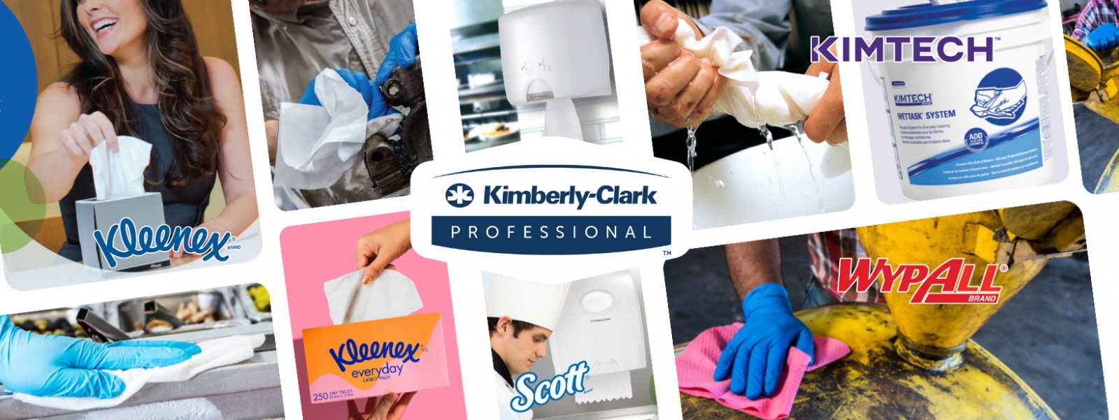 Khăn giấy lau thấm dầu Kimberly Clark